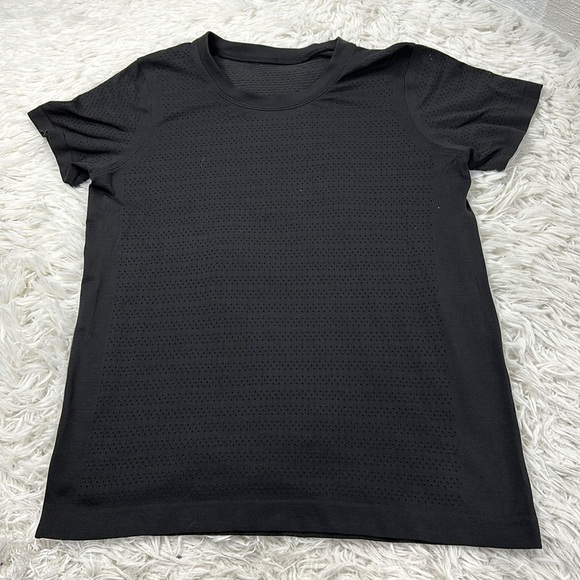 lululemon athletica Tops - Lululemon Breeze By Short Sleeve Black / Black
